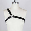 CEA.HARNESS Popular Stud Punk Goth Leather Harness Body Bondage Belt Cage Sculpting Leather Waist Belt Chest Belts Slim Body